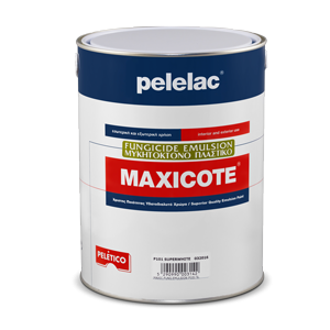 MAXICOTE FUNGICIDE P101 SUPERWHITE 750ML PELELAC PELETICO (ΑΝΤΙΜΟΥΧΛΙΚΟ ΧΡΩΜΑ)